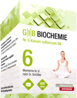 GIB Biochemie Nr.6 Kalium sulfuricum D 6 Tabletten