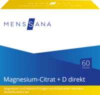 MAGNESIUMCITRAT+D direkt MensSana Pulver